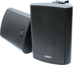 E-Lektron EWL6.5-P passives Stereo Wand-Lautsprecher Paar für Innen und Außen - 130 Watt