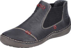 Rieker Damen Stiefeletten Chelsea Boots 52590, Größe:39 EU, Farbe:Schwarz Rieker Damen Stiefeletten Chelsea Boots 52590, Größe:39 EU, Farbe:Schwarz