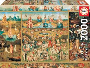 Educa Puzzle 9218505 - The garden of delights - 2000 Teile Puzzle Educa Puzzle 9218505 - The garden of delights - 2000 Teile Puzzle