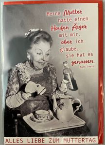 Muttertag - Karte mit Umschlag 2