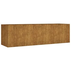 zvýšená postel vidaXL 280x80x80 cm Corten Steel