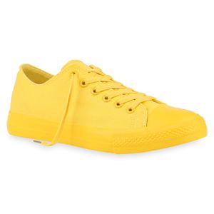 Mytrendshoe Herren Sneaker Low Canvas Turnschuhe Schnürer Freizeitschuhe 826094, Farbe: Gelb, Größe: 36 Mytrendshoe Herren Sneaker Low Canvas Turnschuhe Schnürer Freizeitschuhe 826094, Farbe: Gelb, Größe: 36