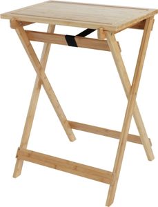 WENKO Lugo Beistelltisch Bambus braun 60,0 x 52,0 x 79,0 cm