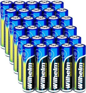30 AAA Mikro Wilhelm Universal Alkaline Batterien im Shrink LR03