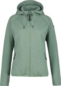 Icepeak Amberg Midlayer mit Kapuze für Damen, Farbe:Grün, Größe:S