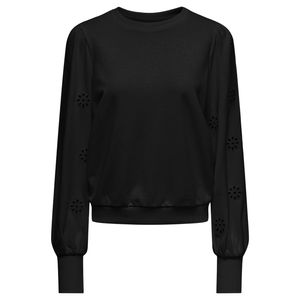 Only Femme LS Puff Embroidery Pullover Damen