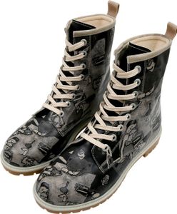 DOGO Boots - Supper BlackWhite 40