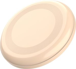 Nachhaltige Frisbee Scheibe 'Space Flyer' Ø 22 cm - Wurfscheibe für Kinder, Erwachsene oder als Hundefrisbee sorgt für jede Menge Spielspaß - aprikose