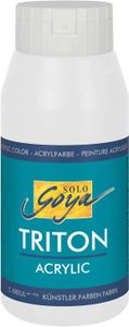 KREUL Acrylfarbe SOLO Goya TRITON weiß 750 ml