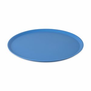 koziol NORA, Essteller, Rund, Kunststoff, Blau, NORA, 255 mm