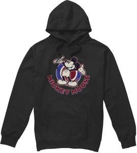 Disney - "Americana" Kapuzenpullover für Herren TV4437 (XL) (Schwarz)