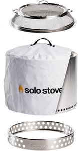 Solo Stove Bonfire 1.0 Feuerstelle Feuerschale Bonfire Outdoor-Kamin Edelstahl, mit Standfuß + Funkenschutz + Abdeckung,Set, für Terrasse, Garten Solo Stove Bonfire 1.0 Feuerstelle Feuerschale Bonfire Outdoor-Kamin Edelstahl, mit Standfuß + Funkenschutz + Abdeckung,Set, für Terrasse, Garten