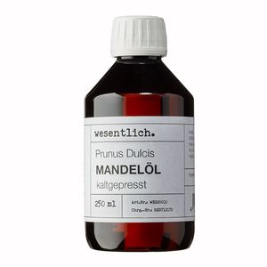 Mandelöl kaltgepresst (250ml)- pures Öl OHNE Zusatzstoffe von wesentlich.