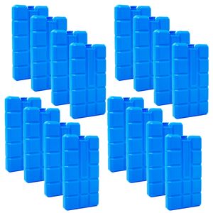 ToCi 16er Set Kühlakku mit je 200 ml |16 blaue Kühlelemente für die Kühltasche oder Kühlbox