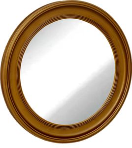 Wandspiegel »Schlicht« Ø60 cm gold im Landhaus-Stil rund Flurspiegel
