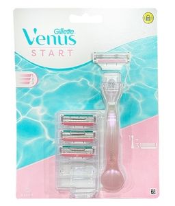 Gillette Venus Start Rasierer mit 3 Klingen