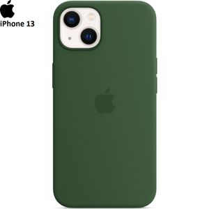 Apple Silikon-Case MagSafe für das iPhone 13 - Clover