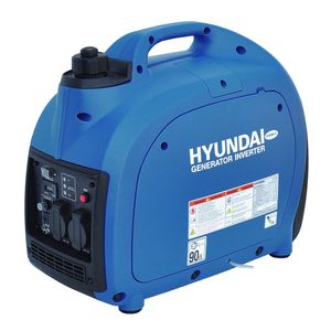 HYUNDAI Inverter-Generator HY2000Si D (2 kW, tragbar, 2 x 230V + 1 x 12V)