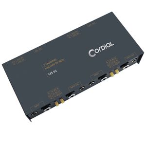 Cordial CES02 DI Passive 2-Channel Stereo DI Box
