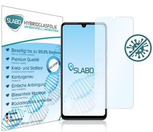 SLABO antibakterielle Hybridglasfolie für Huawei P30 flexible Panzerglasfolie Panzerfolie Schutzfolie Folie beseitigt bis zu 99,9% der Bakterien gemäß ISO 22196 - KLAR