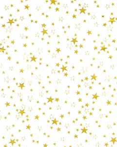 PVC Tischdecke Klarsicht Sterne gold Weihnachten· Eckig · Länge & Breite wählbar· abwaschbare Tischdecke · transparente Folie mit Druck Ofek gold, Größe:140 x 220 cm