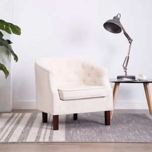 Ankonbej Sessel Beige Stoff
