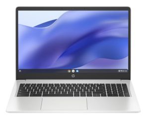 HP 15a-na0415ng 39.6 cm (15.6") Full HD Chromebook, Celeron N4500, 8GB RAM, 128GB eMMC, ChromeOS, QWERTZ Silber