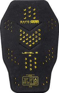 Safe Max Rückenprotektor RP-Pro Comfort 8.0 schwarz/gelb AKTION S