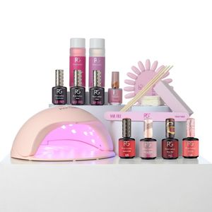 Pink Gellac - Maniküre Starterset - Inklusive Shellac LED-Lampe - Rosa