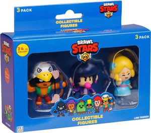 Pmi Brawl Stars 3 Pack Figur    One Size