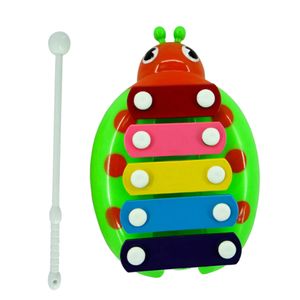 Xylophon für Kinder Natürlichen Holz Kleinkind Glockenspiel Baby Puzzle Musikalische Spielzeug Vorschule Lernen Bildungs Musical Instruments Farbe Grün