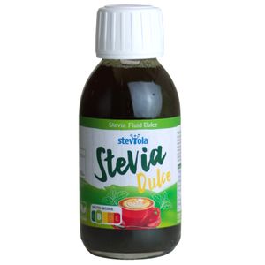 Steviola® Stevia Fluid Dulce 125ml | vegan | flüssige Süße | Stevia Tropfen | Zuckerersatz | kalorienarm | flüssiges Stevia