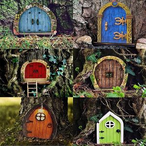 6 Stück Wichteltür, Feentür, Elfentür Aus Holz, Elfentür Für Fantasie Im Kinderzimmer, Hof, Kunst, Garten, Skulptur 6 Stück Wichteltür, Feentür, Elfentür Aus Holz, Elfentür Für Fantasie Im Kinderzimmer, Hof, Kunst, Garten, Skulptur