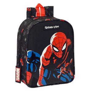 Kinderrucksack Spider-Man Hero Schwarz 22 x 27 x 10 cm
