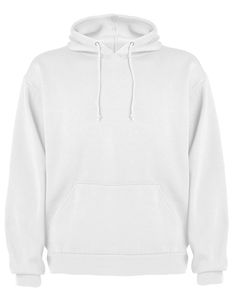 Roly Unisex mikina s kapucí Capucha SU1087 Weiß White 01 L