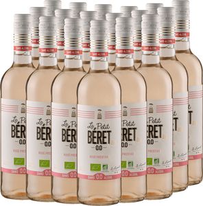 VINELLO 18er Weinpaket - Le Petit Béret Rosé Prestige Alkoholfrei - Le Petit Béret
