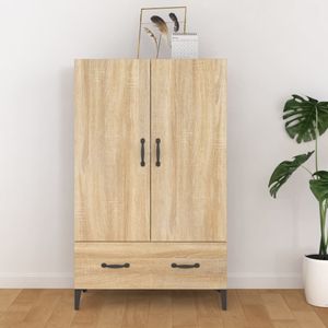 vidaXL Highboard Sonoma-Eiche 70x31x115 cm Holzwerkstoff