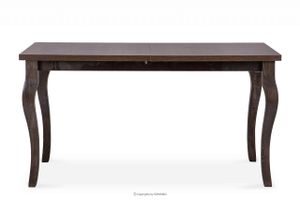 Konsimo CABIO Rozkládací stůl tmavý ořech lamino nábytková deska 150-190x76,5x80 Elegantní jídelna
