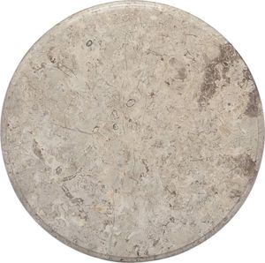 Tischplatte Grau Ø50x2,5 cm Marmor , Tischplatten Design 2024