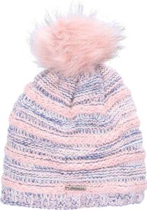 Antonio Strick Mütze mit Bommel pink
