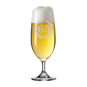 Luxentu Biertulpe Pilsglas 360 ml - 65. Jubiläum