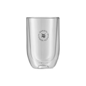 WMF Barista Latte Macchiato Kaffeegeschirr Set, 2 Gläser, Doppelwandiges hitzebeständiges Glas, Stilvolles Design, kein Kondenswasser, Spülmaschinengeeignet, 0951722040