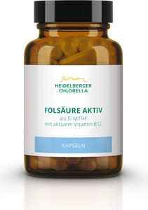 Kyselina listová Active plus vitamín B12 Active Capsules 60 kapsúl