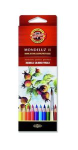 KOH-I-NOOR Progresso 18 Aquarellstifte Set 18 Stck