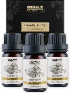 BRUBAKER 3er-Set Kardamon Öl - Ätherische Öle Aromatherapie Geschenkset 3 x 10 ml Naturrein & Vegan