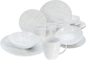 CreaTable, 25866, Home Shabby Chic, Kombiservice 16-tlg, Porzellan