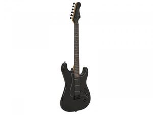 DIMAVERY ST-203 E-Gitarre, gothik-schwarz