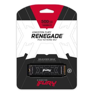 Kingston Technologie FURY Renegade M.2 500 Go PCI Express 4.0 3D TLC NVMe