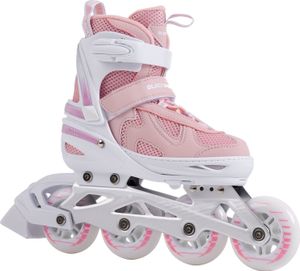 Inline korčule Blackwheels Flex Pro Pink nastaviteľné kolieskové korčule v 4 veľkostiach 38-41