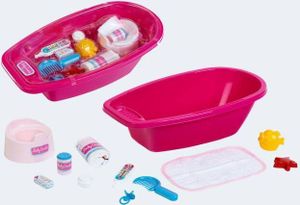 Princess Coralie Baby-Bade-Set 12-teilig 51 cm pink